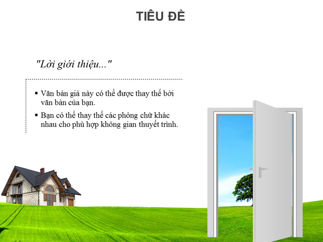 Mẫu trình chiếu chủ đề Thiên nhiên đẹp - Trang giới thiệu Mẫu trình chiếu chủ đề Thiên nhiên đẹp - Trang giới thiệu