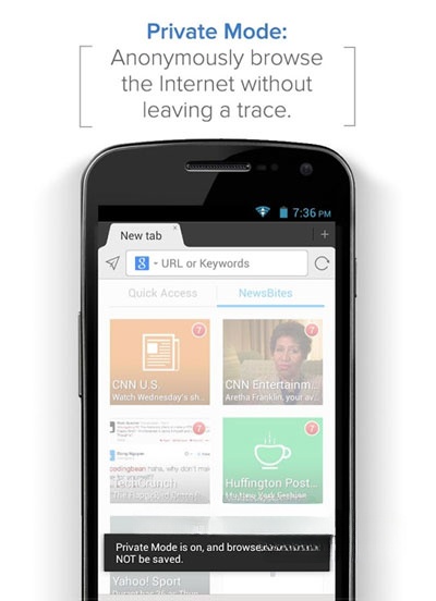 Maxthon Cloud Browser cho Android