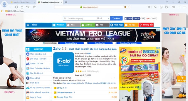 Duyệt web nhanh và tiện lợi trên MX5