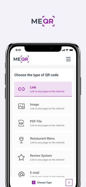Bạn có thể tạo mã QR động với nhiều loại khác nhau với Me QR Generator 
