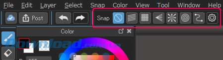 Các công cụ Snap Các công cụ Snap