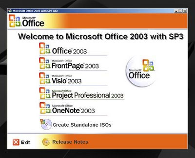 Microsoft Word 2003 SP3