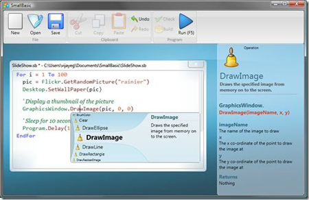 Cập nhật Microsoft Small Basic mới nhất