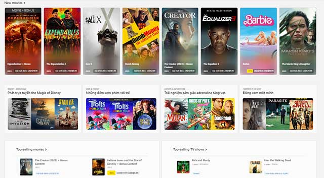 Khám phá các bộ phim và chương trình truyền hình cả mới và cũ