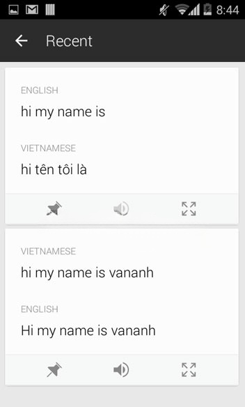 Microsoft Translator cho Android
