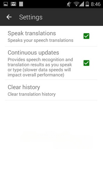 Microsoft Translator cho Android