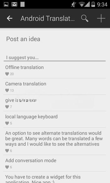 Microsoft Translator cho Android