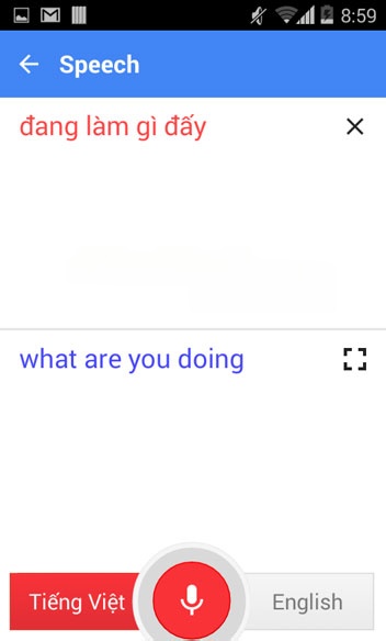 Google Translate cho Android