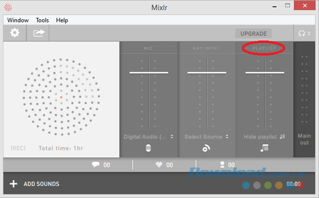 Chọn nguồn phát audio trực tuyến Chọn nguồn phát audio trực tuyến