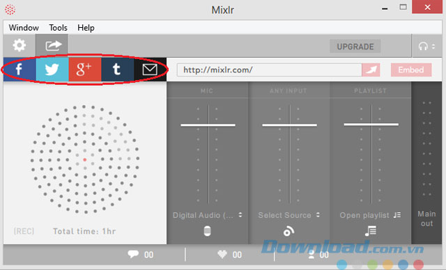 Phổ biến chương trình với các lựa chọn chia sẻ Phổ biến chương trình với các lựa chọn chia sẻ