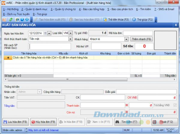 Giao diện mRic Giao diện mRic
