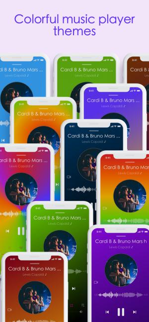 Vô số chủ đề màu sắc khác nhau