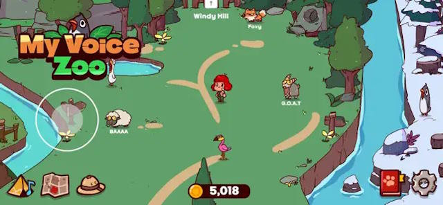 MyVoiceZoo (My Voice Zoo) là game vui mô phỏng sở thú độc đáo