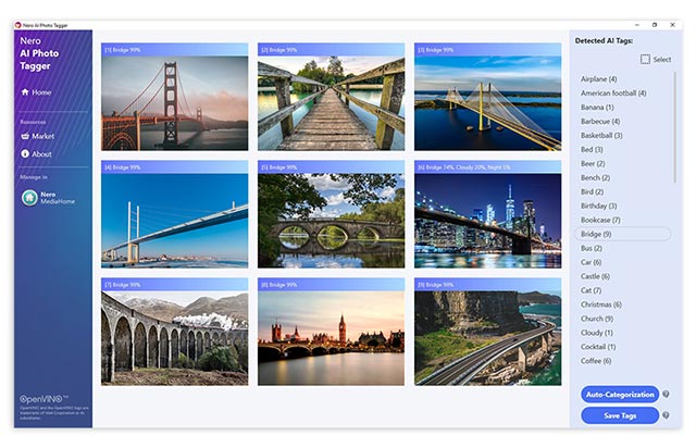 Cải tiến AI trên Nero Platinum 2021 Suite để tag anh thông minh hơn