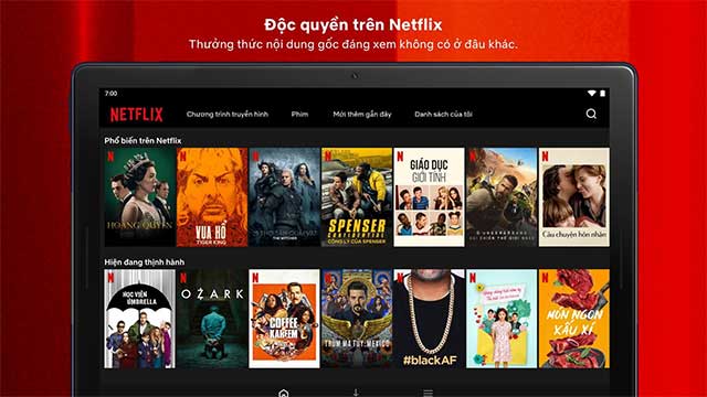 Thưởng thức những bộ phim đặc sắc độc quyền từ Netflix