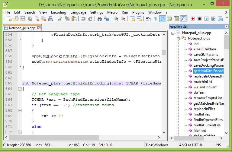 Cập nhật Notepad++ mới nhất