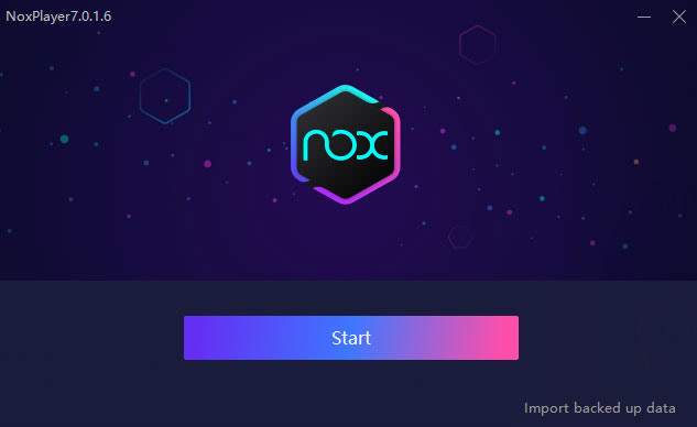 Cài đặt Nox hoàn tất