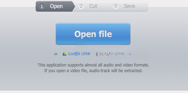Audio Cutter online