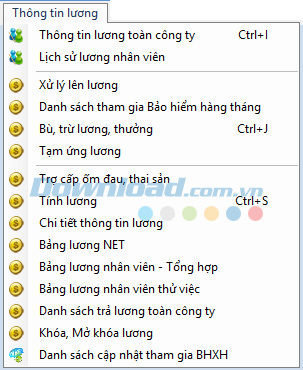 Paradise giúp quản lý nhân sự dễ dàng Paradise giúp quản lý thông tin lương