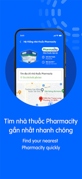 Mua hàng trên ứng dụng Pharmacity