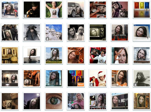 Một số hiệu ứng của PhotoFunia