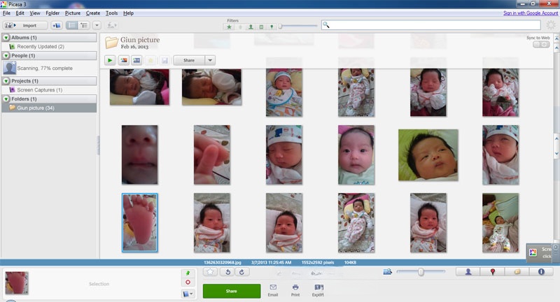Picasa phiên bản mới nhất