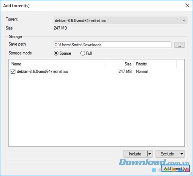 Tải mọi file Torrent chỉ trong tíc tắc cùng PicoTorrent