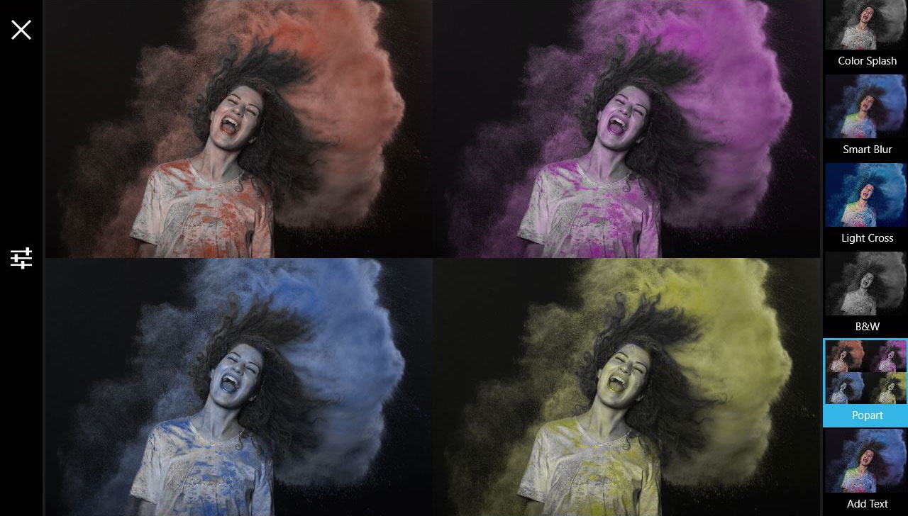 Giao diện ứng dụng chỉnh sửa ảnh chuyên nghiệp miễn phí PicsArt - Photo Studio 