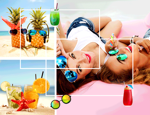 PicsArt Photo Studio hỗ trợ ghép ảnh