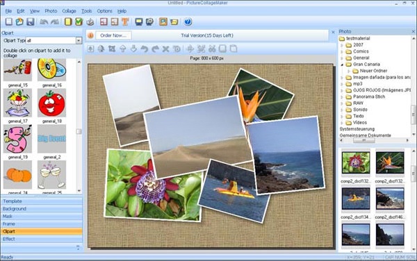 Tạo ảnh cắt dán nghệ thuật Picture Collage Maker