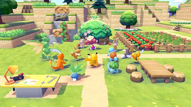 Bắt đầu cuộc sống mới cùng nhiều loài Pokémon quen thuộc