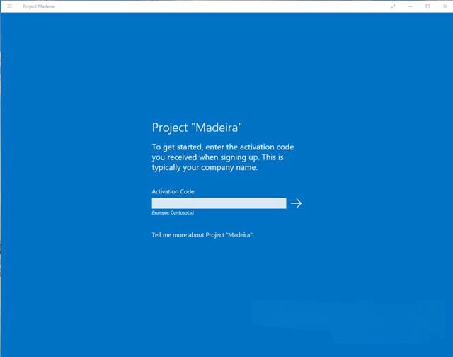 Ứng dụng quản lý doanh nghiệp Project Madeira