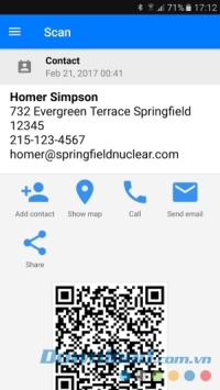 QR & Barcode Scanner Pro cho Android quét mã sản phẩm