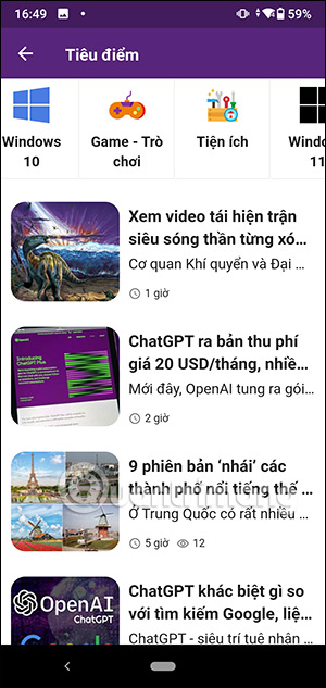Mục tiêu điểm