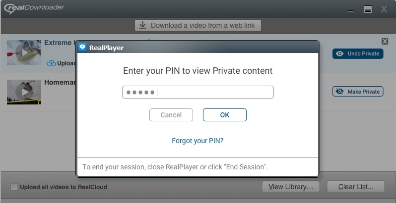 Bảo vệ video cá nhân