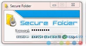 Phần mềm bảo mật Secure Folder