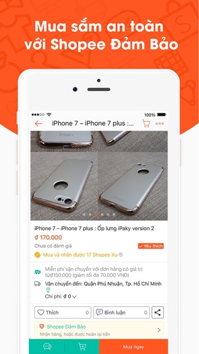 Mua sắm an toàn với Shopee Đảm bảo