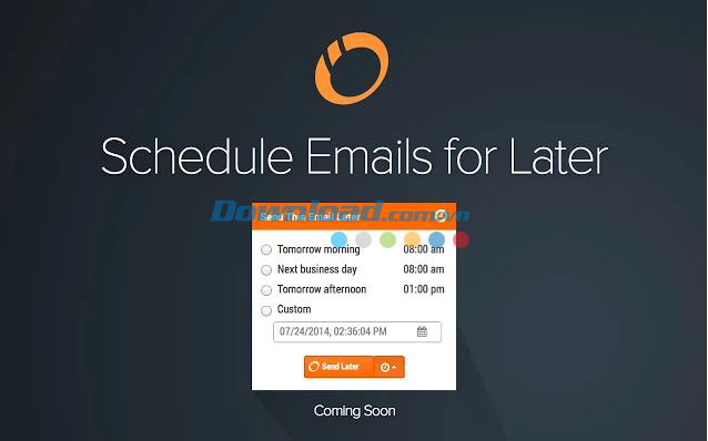 Gửi email trong tương lai với Sidekick Gửi email trong tương lai với Sidekick