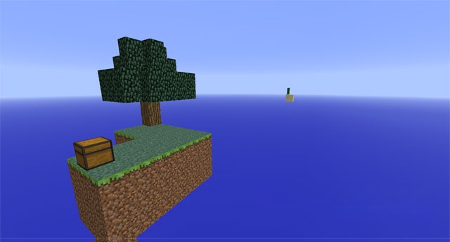 Mod bản đồ sinh tồn SkyBlock Map
