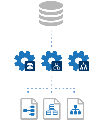 SmartDraw lập sơ đồ theo dữ liệu
