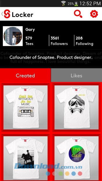 Đăng bán sản phẩm trên Snaptee