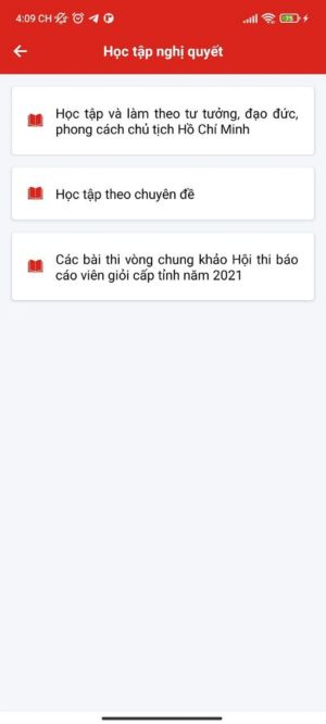 Học tập nghị quyết