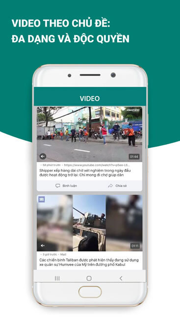 Nhiều video tin tức theo chủ đề