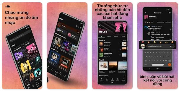 SoundCloud là dịch vụ nghe nhạc, chia sẻ nhạc trực tuyến uy tín