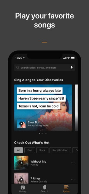 Nghe nhạc hot trên SoundHound app