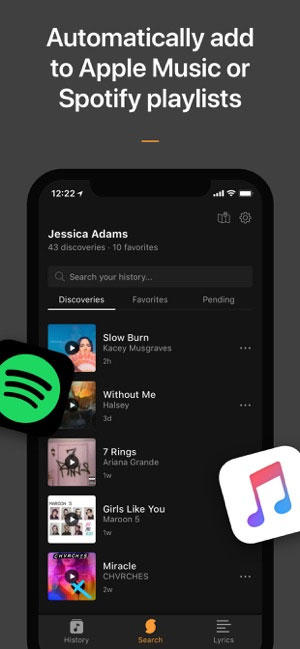 Thêm playlist vào Apple Music hoặc Spotify