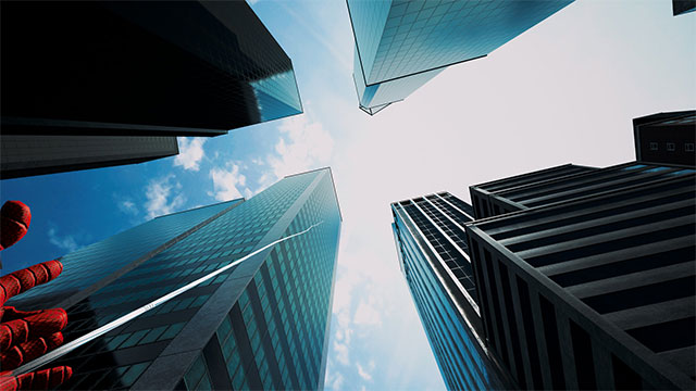 Sử dụng đạn tơ để bay giữa các tòa nhà và tiêu diệt kẻ thù theo cách riêng