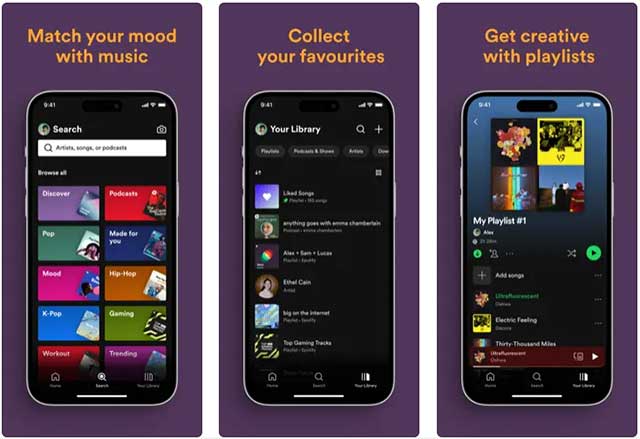 Nghe các nghệ sĩ âm nhạc yêu thích của bạn cả ngày