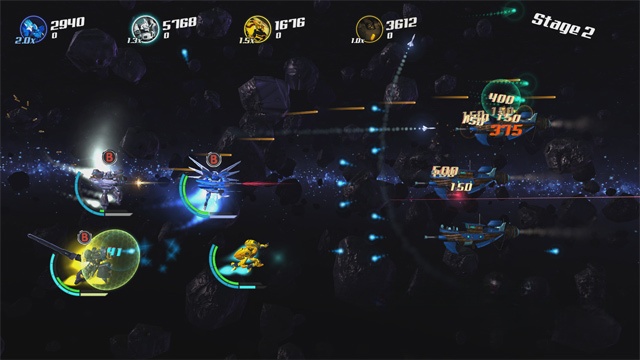 Điều khiển người máy trong game bắn súng không gian Stardust Galaxy Warriors: Stellar Climax cho máy tính, Mac và Linux
