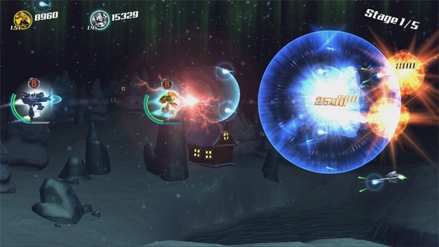 Sử dụng các tuyệt chiêu trong game bắn súng không gian Stardust Galaxy Warriors: Stellar Climax cho máy tính, Mac và Linux